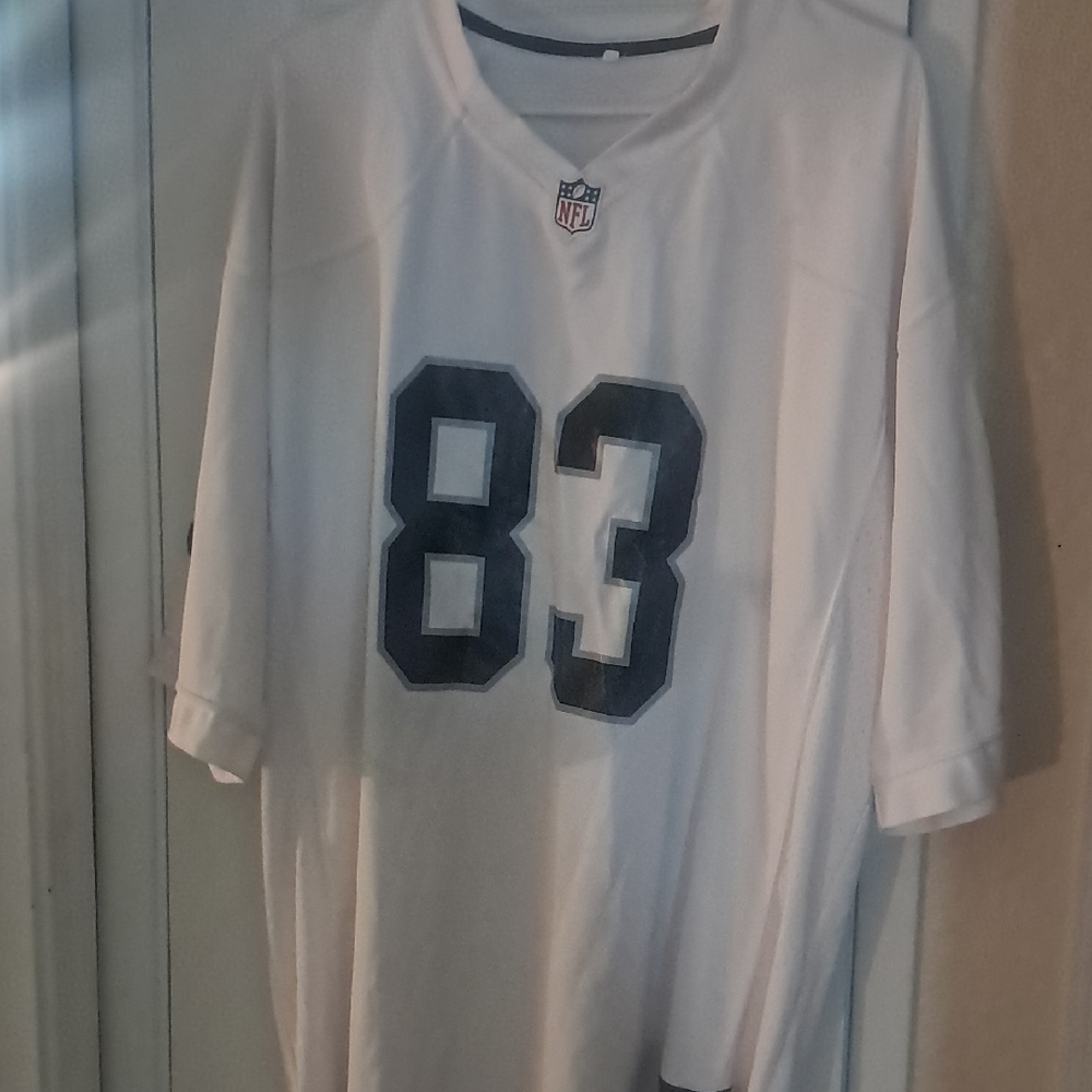 Nike White Jersey with Black 83